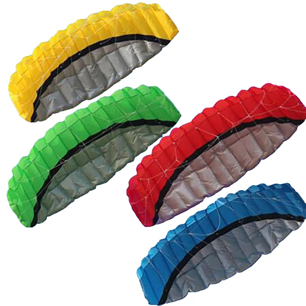 竞技风筝软体风筝动力伞风筝2.5米拉力伞风筝送腕带缠线器降落伞