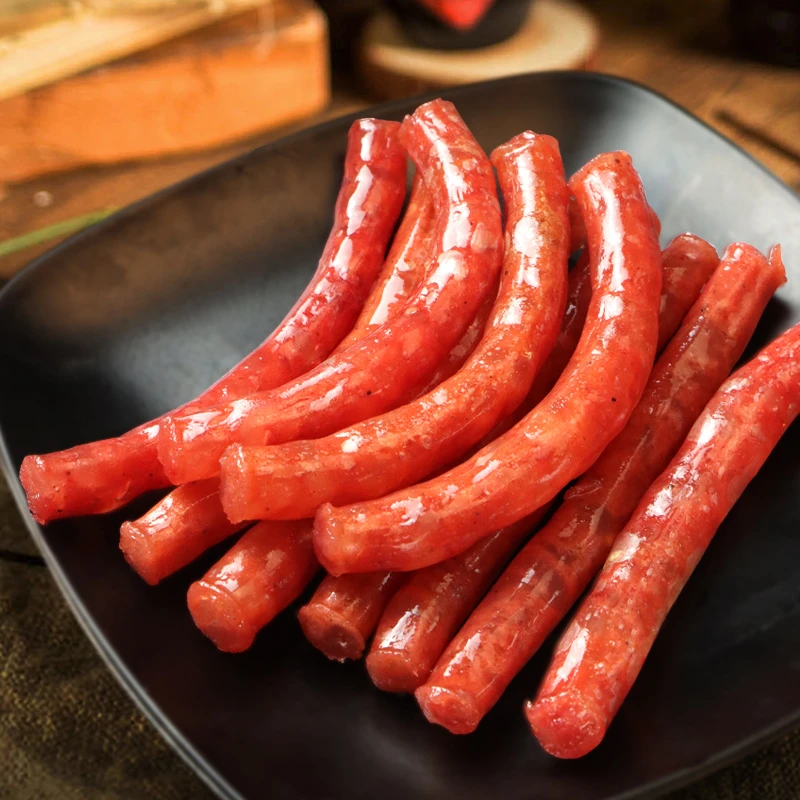 手工小香肠迷你细广味小腊肠麻辣五香90g火锅烧烤炸串煲仔饭甜味