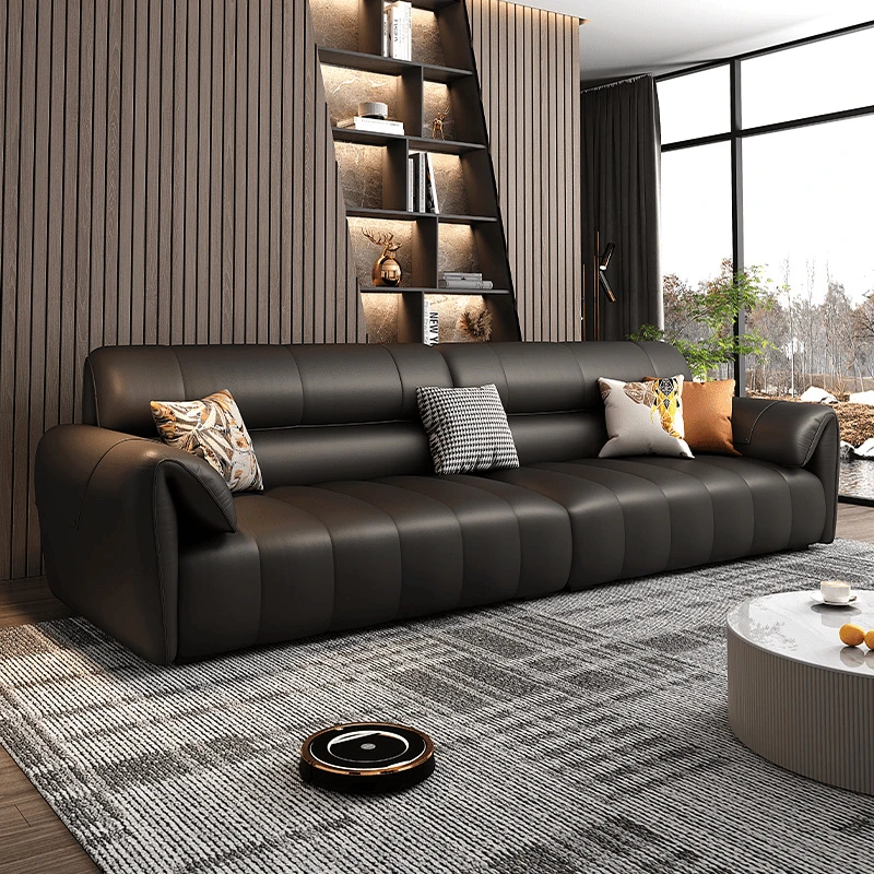 展厅清样佛山沙发现货大象耳朵沙发真皮沙发三米二