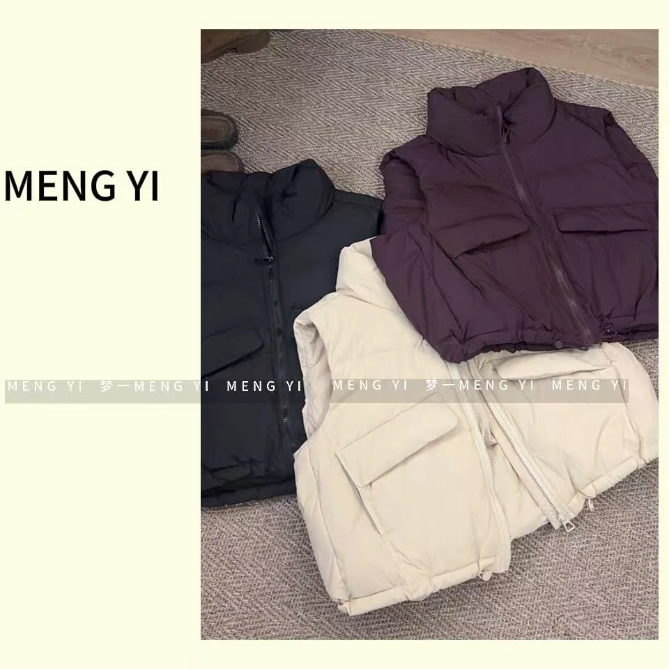 休闲韩系羽绒马甲-8855-1