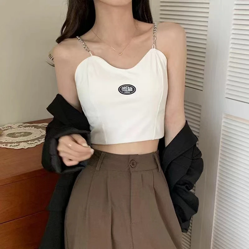 小心机背心夏季打底内衣可外穿裹胸带胸垫韩版少女学生胸罩百搭款