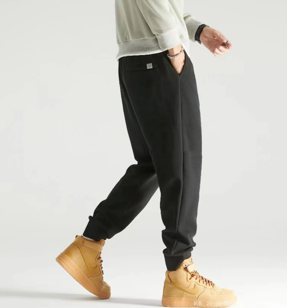 男士休闲束脚运动裤