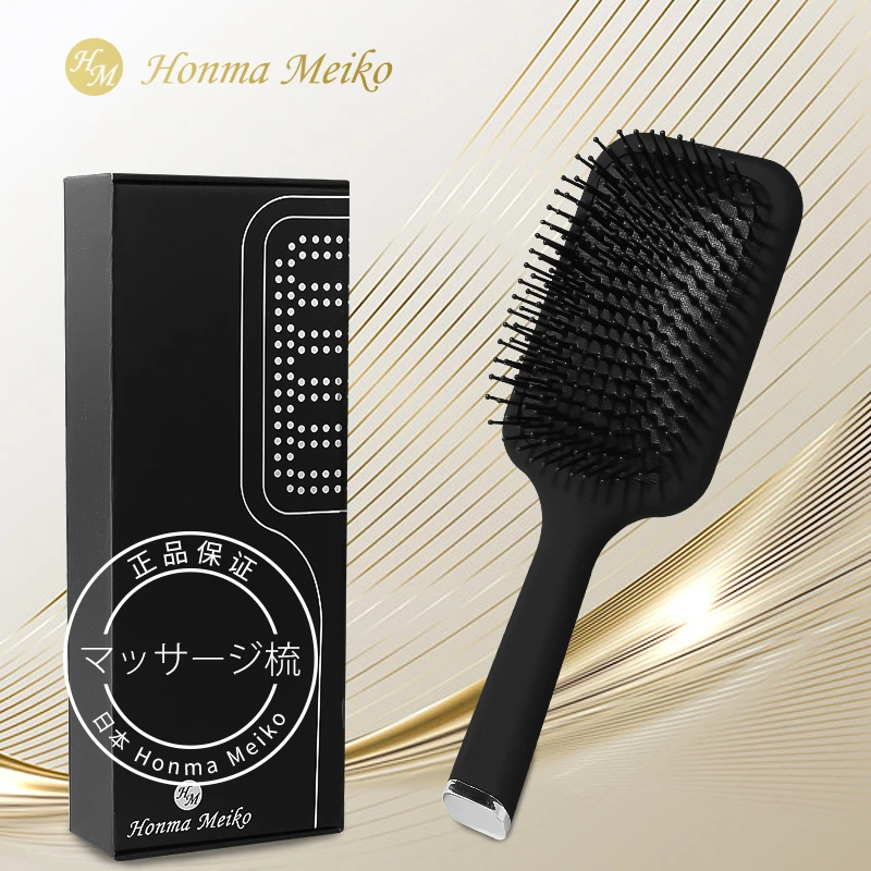 日本原单长柄气囊气垫梳防静电男女可用