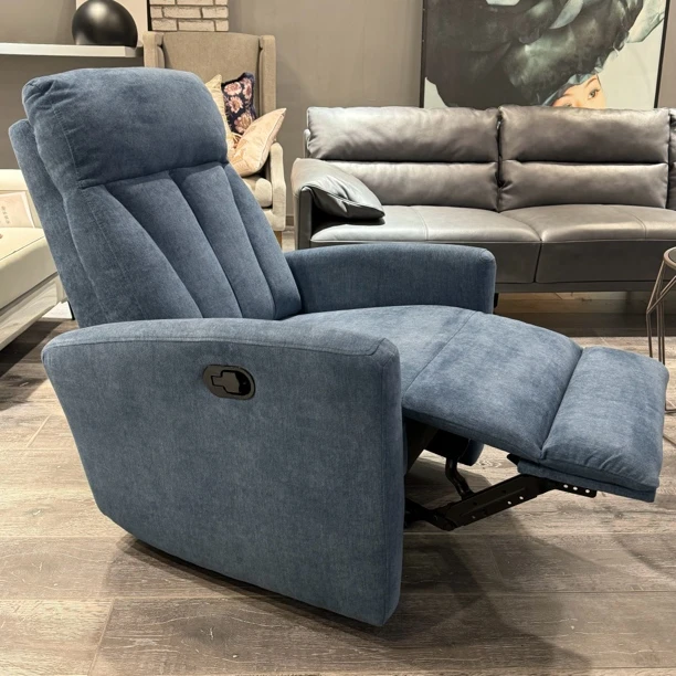 可坐可躺家用布艺功能沙发可调式单人沙发椅家用休闲椅