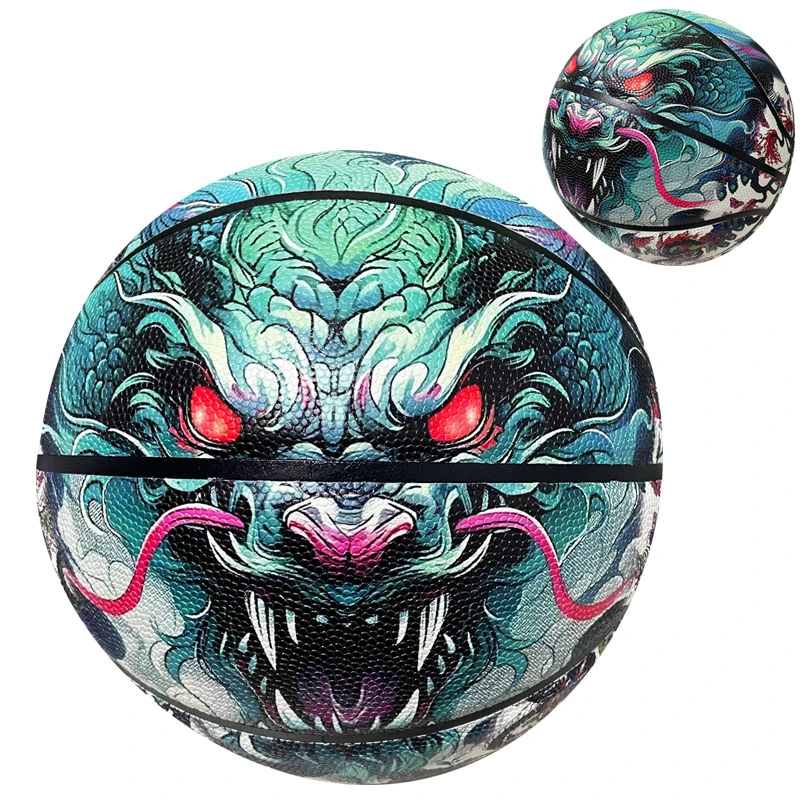 爆款龙行大运款夜光篮球男女生礼物龙年礼物耐磨创意礼物七号篮球