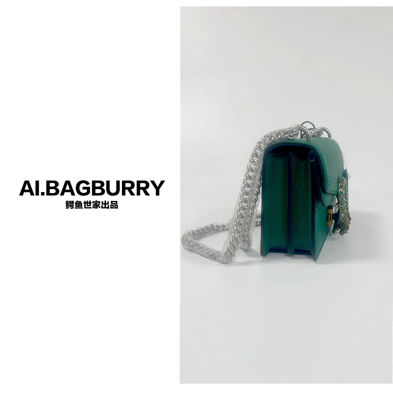 AI.BAGBURRY2024年新款时尚牛皮百搭休闲女士气质小众包