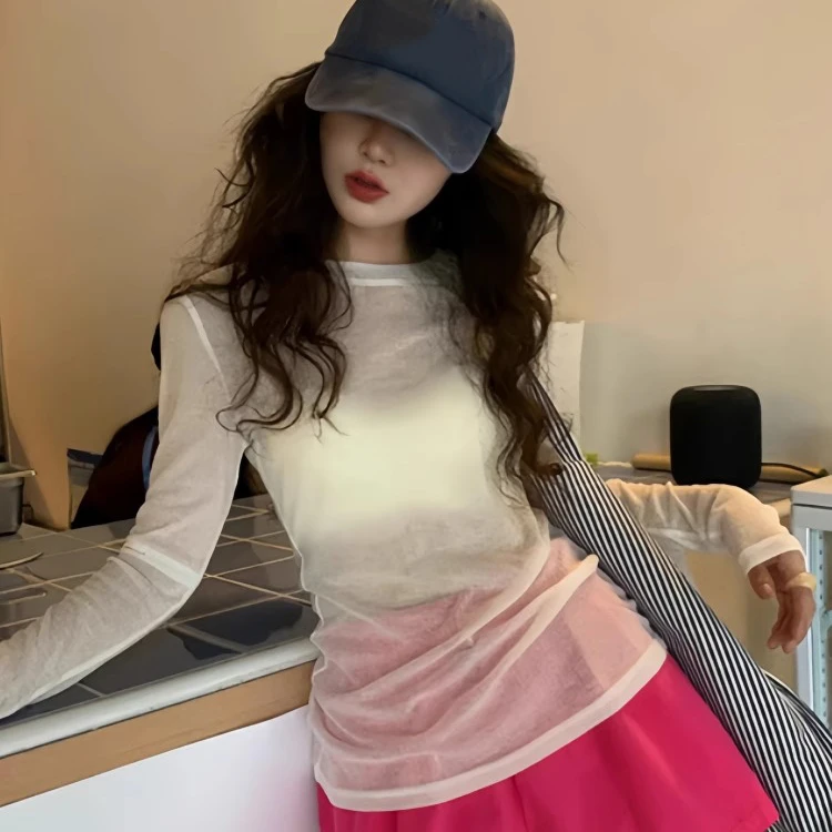 出游搭配一整套辣妹防晒长袖上衣夏季短裤套装女时尚洋气时髦夏天