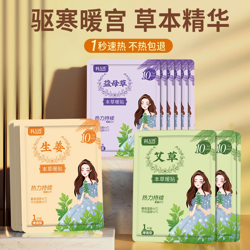 【两片装】暖宝宝暖贴艾灸自发热全身保暖贴女生暖身贴益母草艾草贴