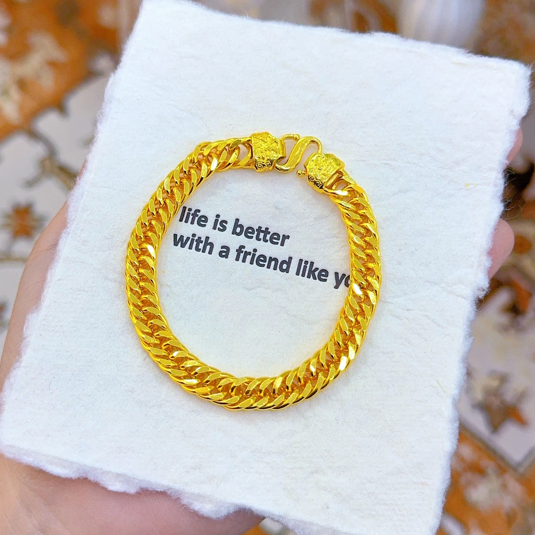 铜合金手链 阿热发新款时尚百搭老板手链 不会容易掉色