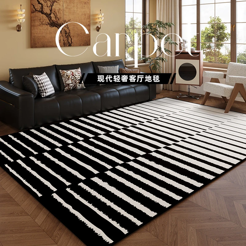 现代轻奢免洗客厅高级轻奢撸猫感沙发茶几垫子奶油风卧室免洗耐脏