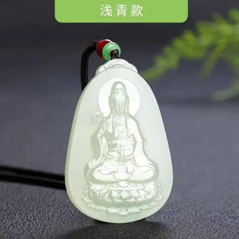 青白观音佛公挂件挂牌（多样性发货，拍一发一）