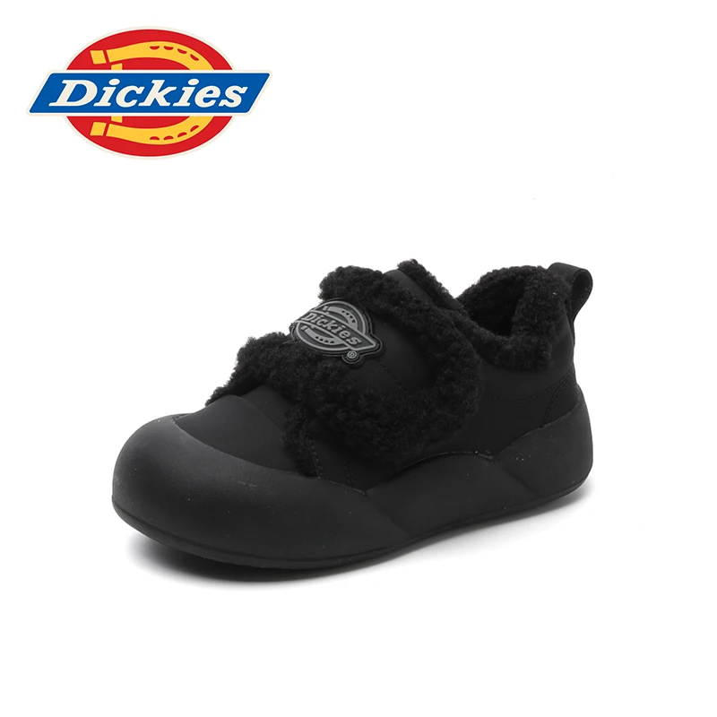 Dickies童鞋秋冬季二棉鞋男童女童休闲宝宝鞋软底保暖加绒雪地靴