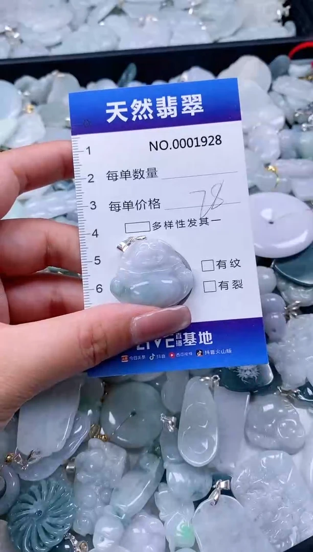 【闪购商品】翡翠颈饰未镶嵌多样性发货拍一发一00001928