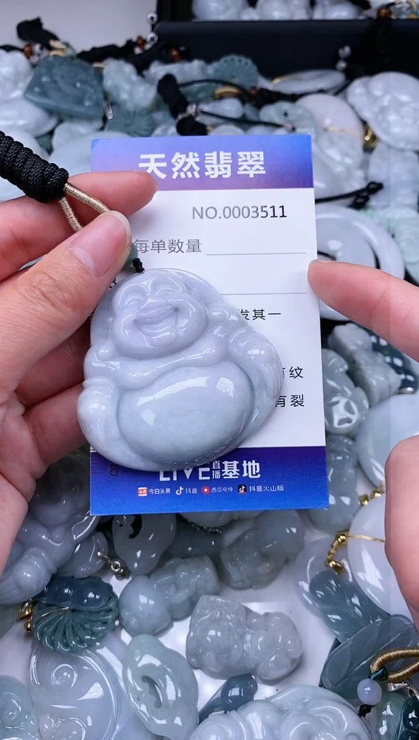 【闪购商品】翡翠颈饰未镶嵌多样性发其一拍一发一0003511