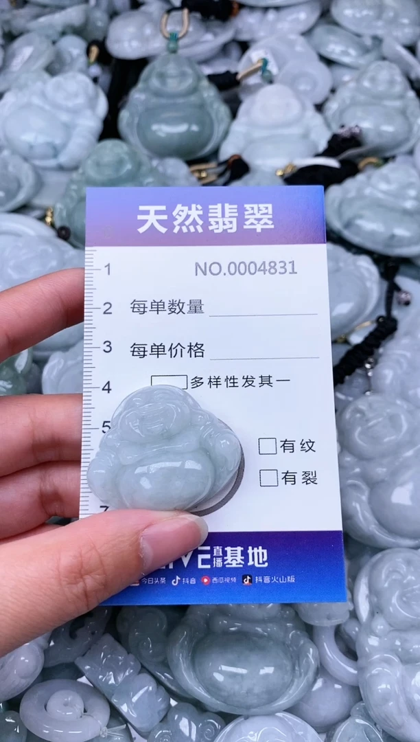 【闪购商品】翡翠颈饰未镶嵌多样性发其一拍一发一0004831