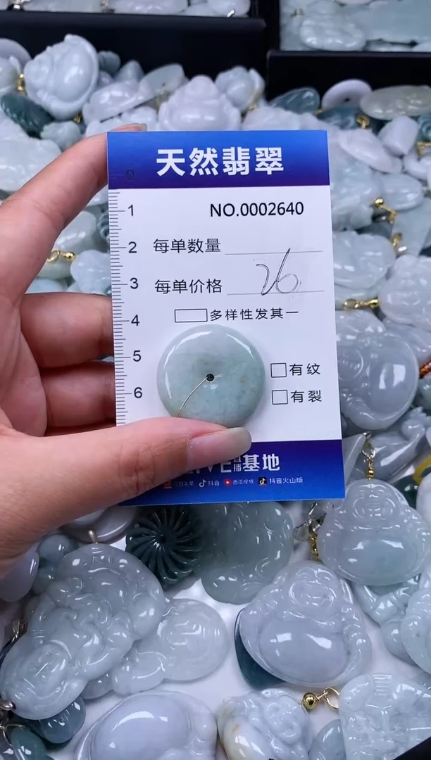 【闪购商品】翡翠颈饰未镶嵌多样性发货拍一发一00002640