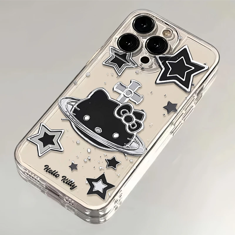 暗黑风KT适用iPhone15苹果13手机壳14软壳1211华为vivo小米oppo
