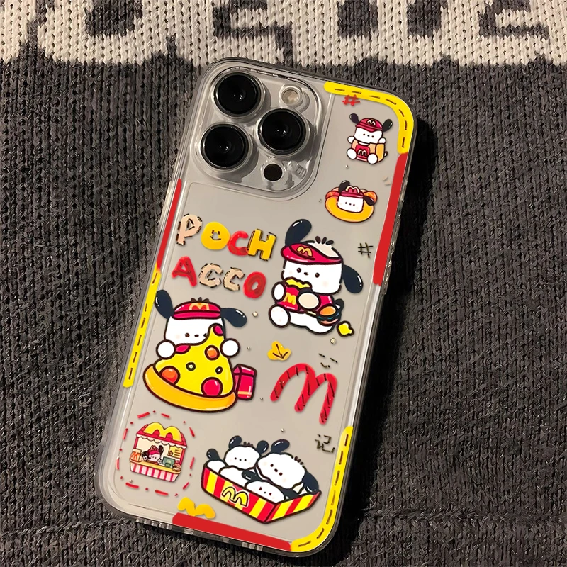 ins趣味m记帕恰狗苹果15手机壳iPhone14/13promax可爱12/11卡通xr
