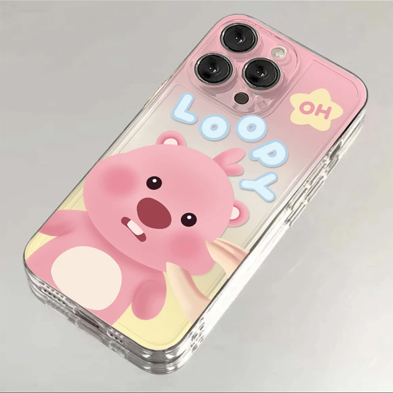 趣味可爱loopy苹果15promax手机壳iPhone14卡通13/11女款12硅胶XR