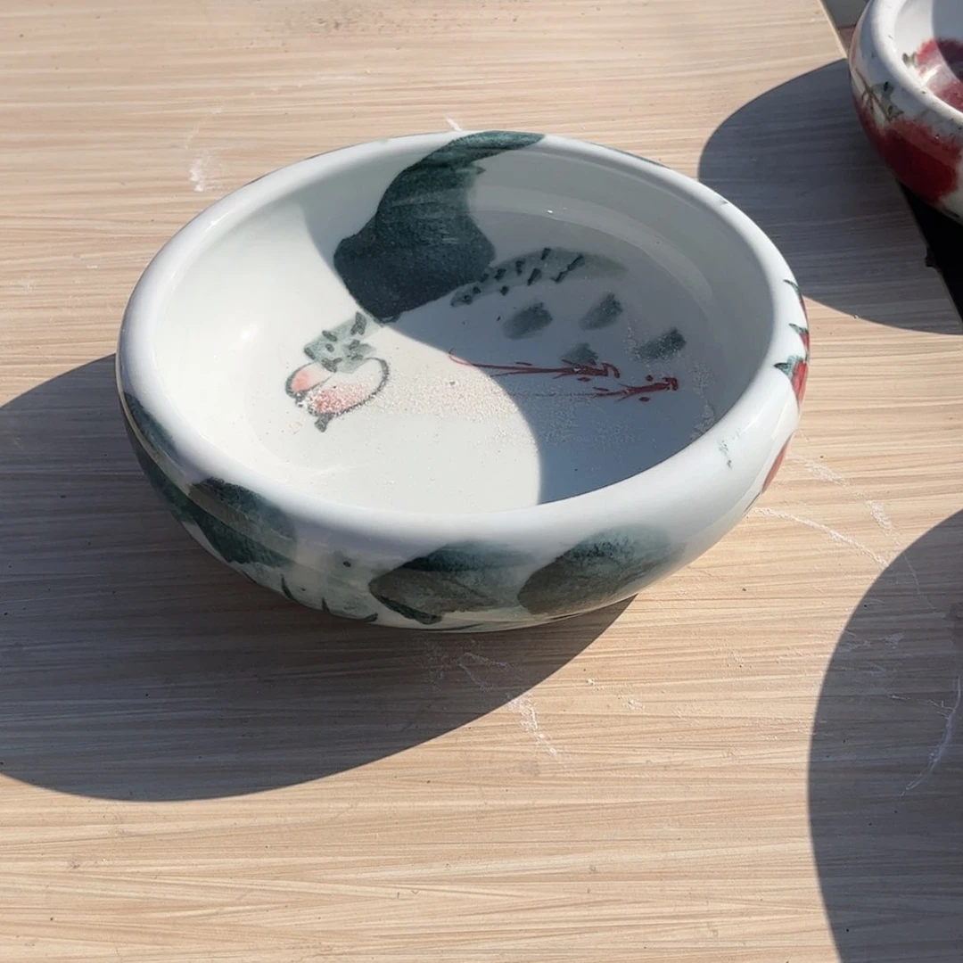 【闪购商品】陶瓷缸直径19高6