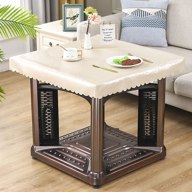 电炉套新款加厚PU防水放油防烫免洗皮套长方形正方形皮套家用简约