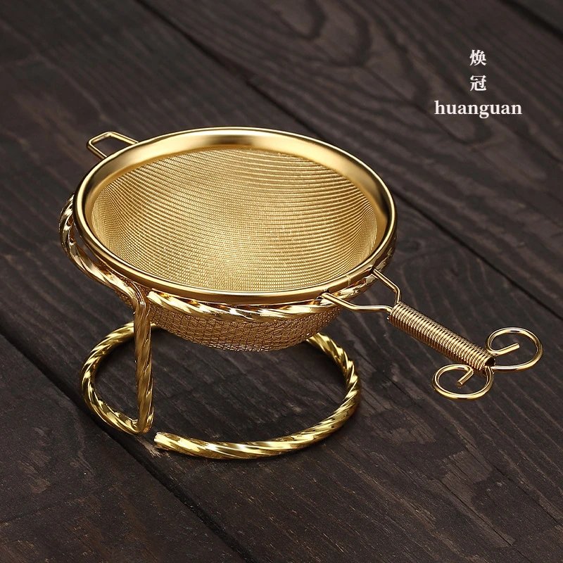 创意茶漏耐热304不锈钢茶滤网泡茶茶叶滤网过滤器茶隔滤茶器配件