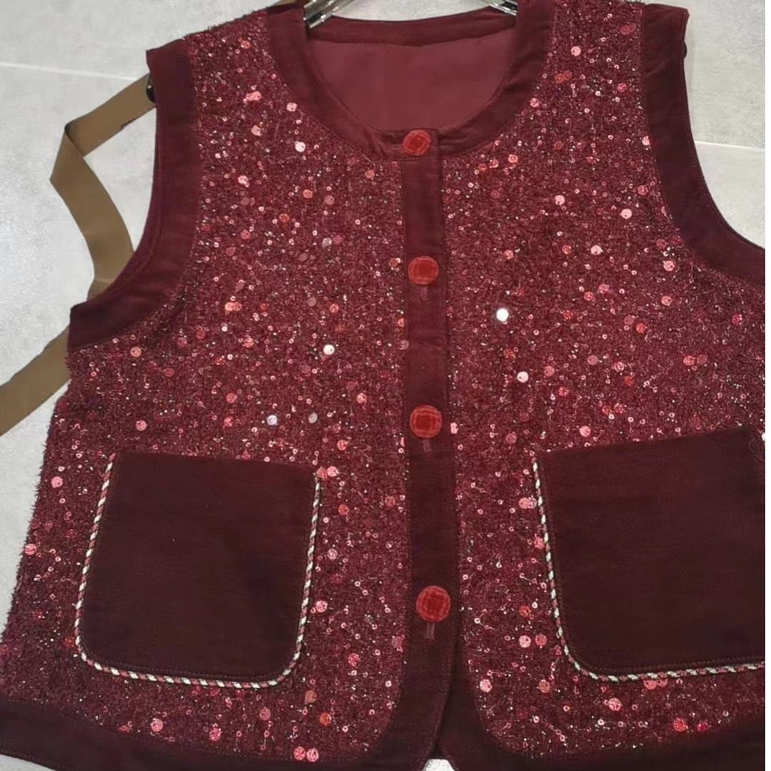 麦家（7522）【NO退NO换】设计款休闲百搭马甲