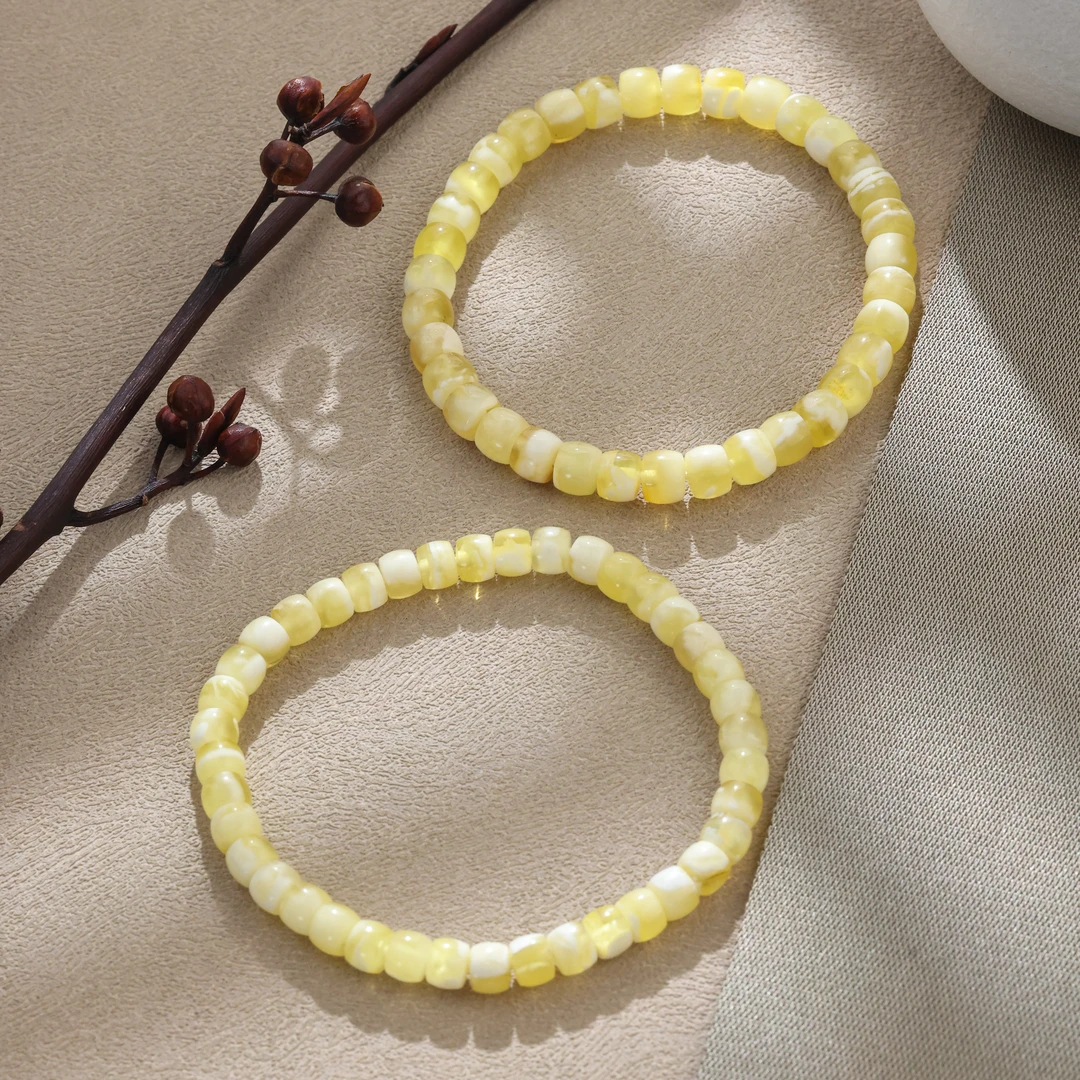 【举石臻选】TA1112-3793-11蜜蜡手串（一件/多样性发/约5mm）Z