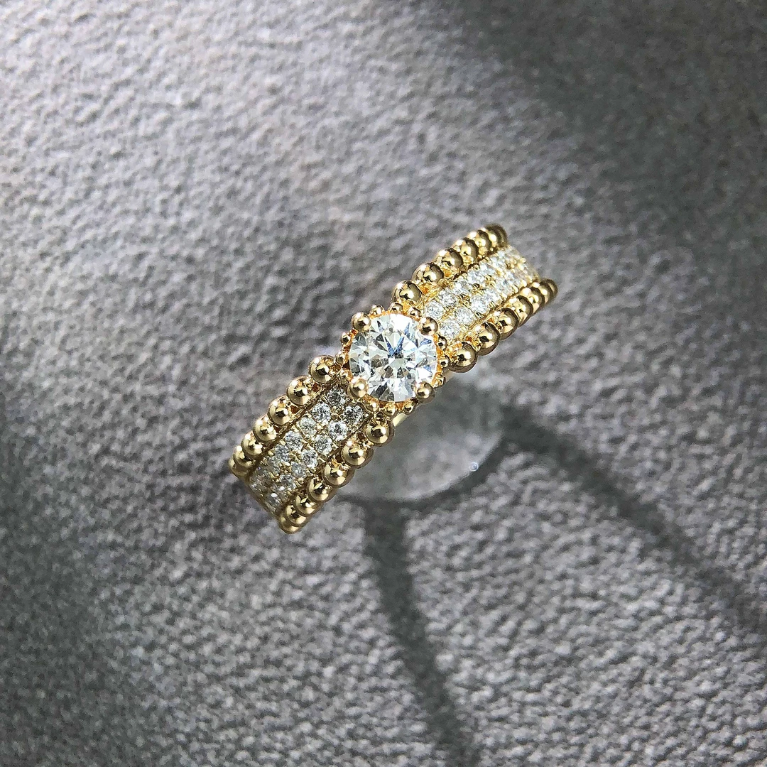 【举石臻选】TA07-1620-318钻石戒指18k（一件）H