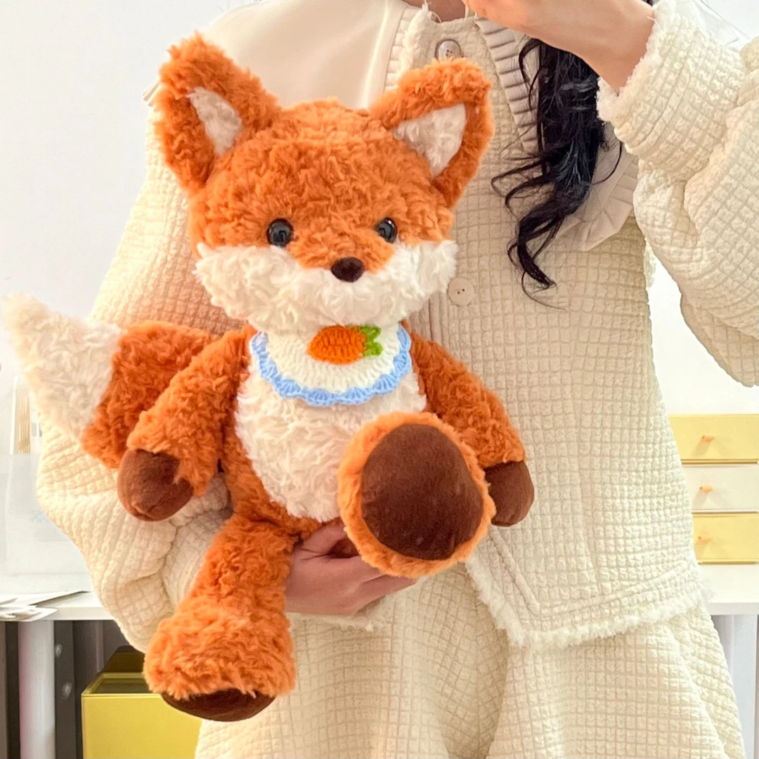 跑跑狐狸玩偶可爱创意毛绒公仔玩具儿童娃娃抱着睡觉男女生日礼物