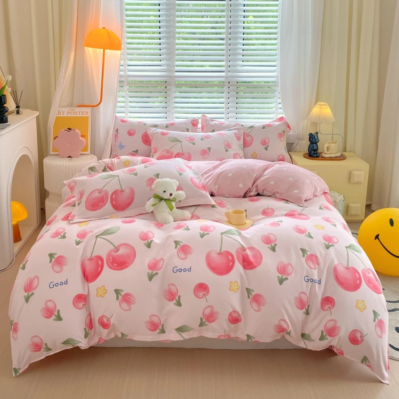 斜纹磨毛四季款四件套