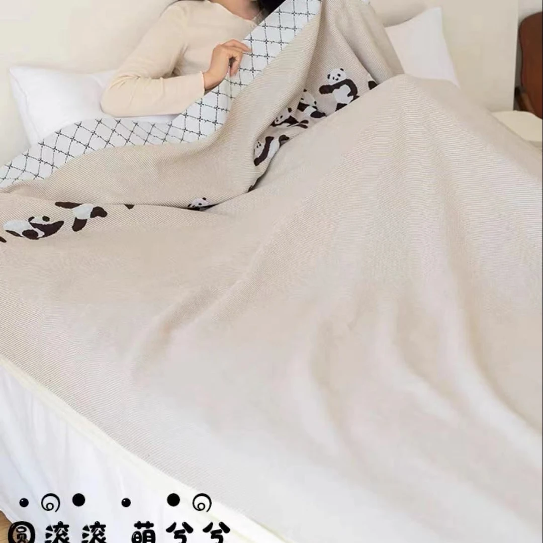 230×250【彭彭】可爱风加厚防滑亲肤透气可裸睡四季床盖