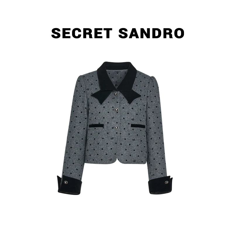 【波点小香】【多娜&Secret Sandro粉丝专享】羽绒服 J84209211N