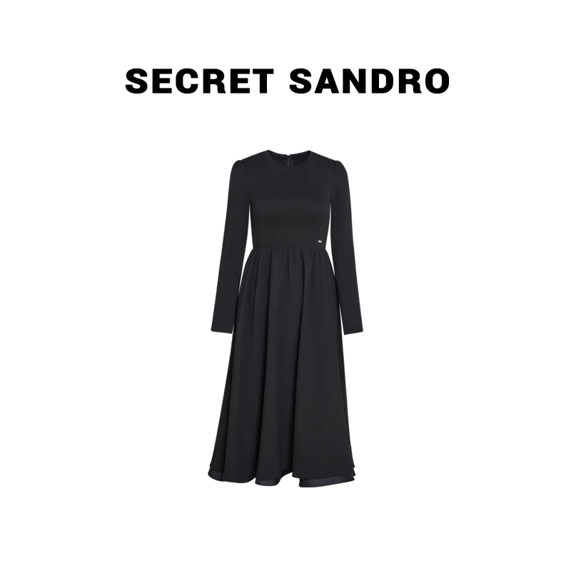 【奥黛丽赫本长裙】【多娜Secret Sandro粉丝专享】连衣裙 L84221348N