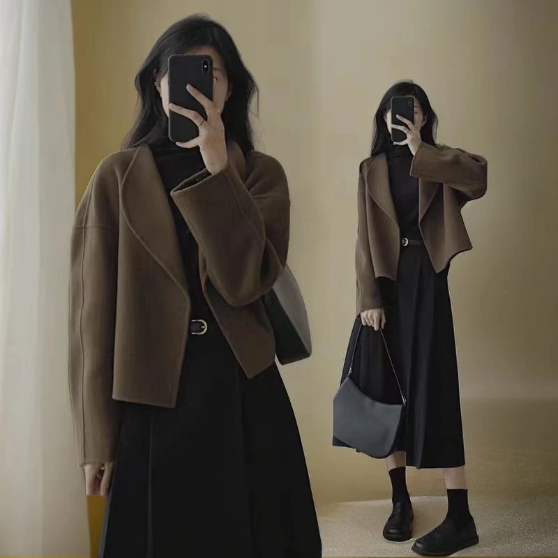 （1651-1660）女装小香风气质冬装时尚 外套样衣 默认微瑕 介意勿拍