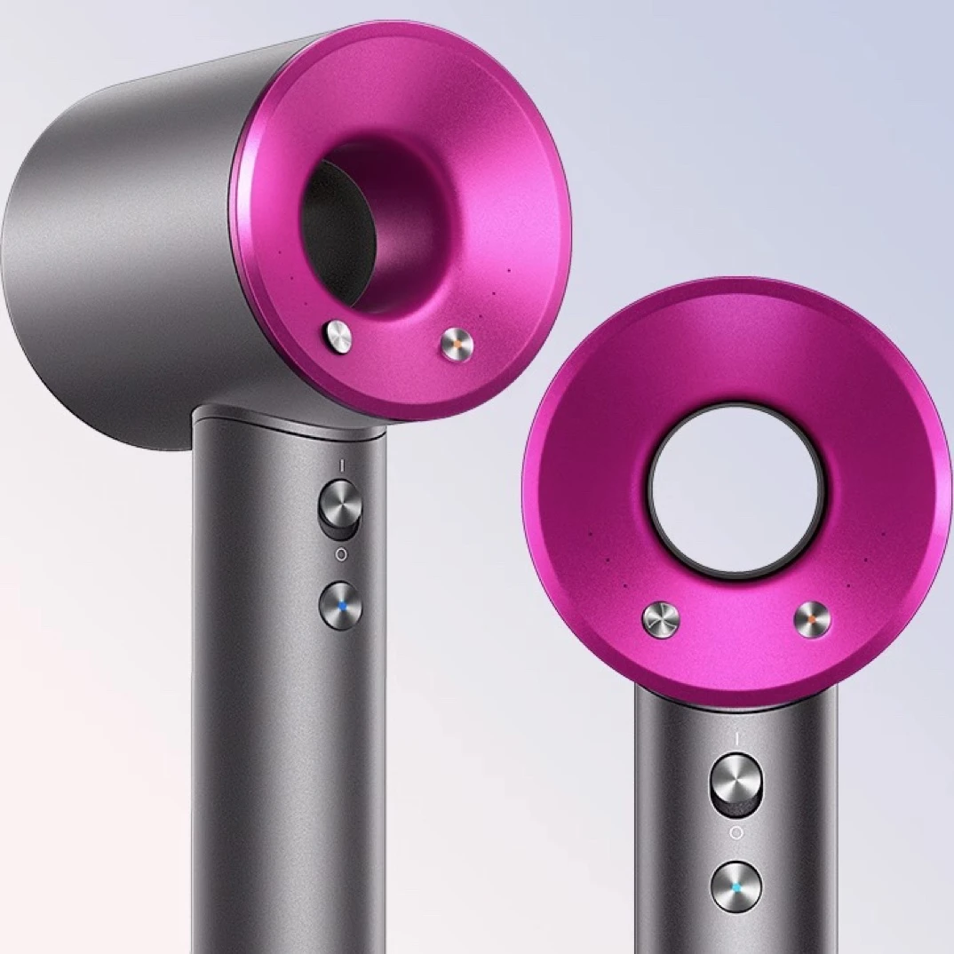 华强北学生顶配吹风机家用理发店吹风筒镂空无叶负离子电吹风静音