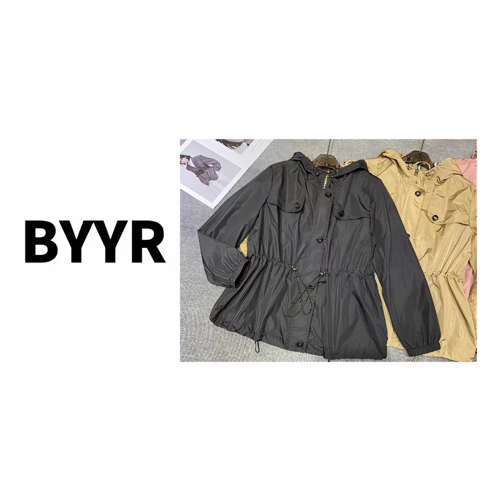 BYYR高定系列早春收腰款风衣（深6619）X