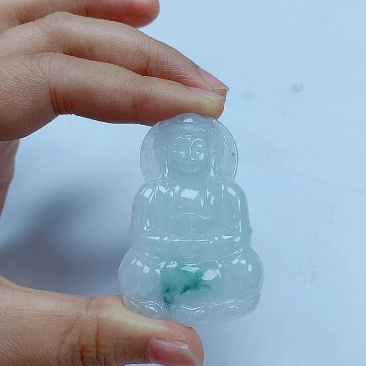 翡翠颈饰未镶嵌天然翡翠