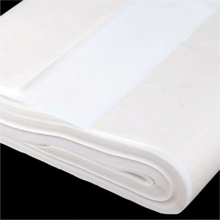 碧澜老师同款定制    四尺古法檀皮白色生宣