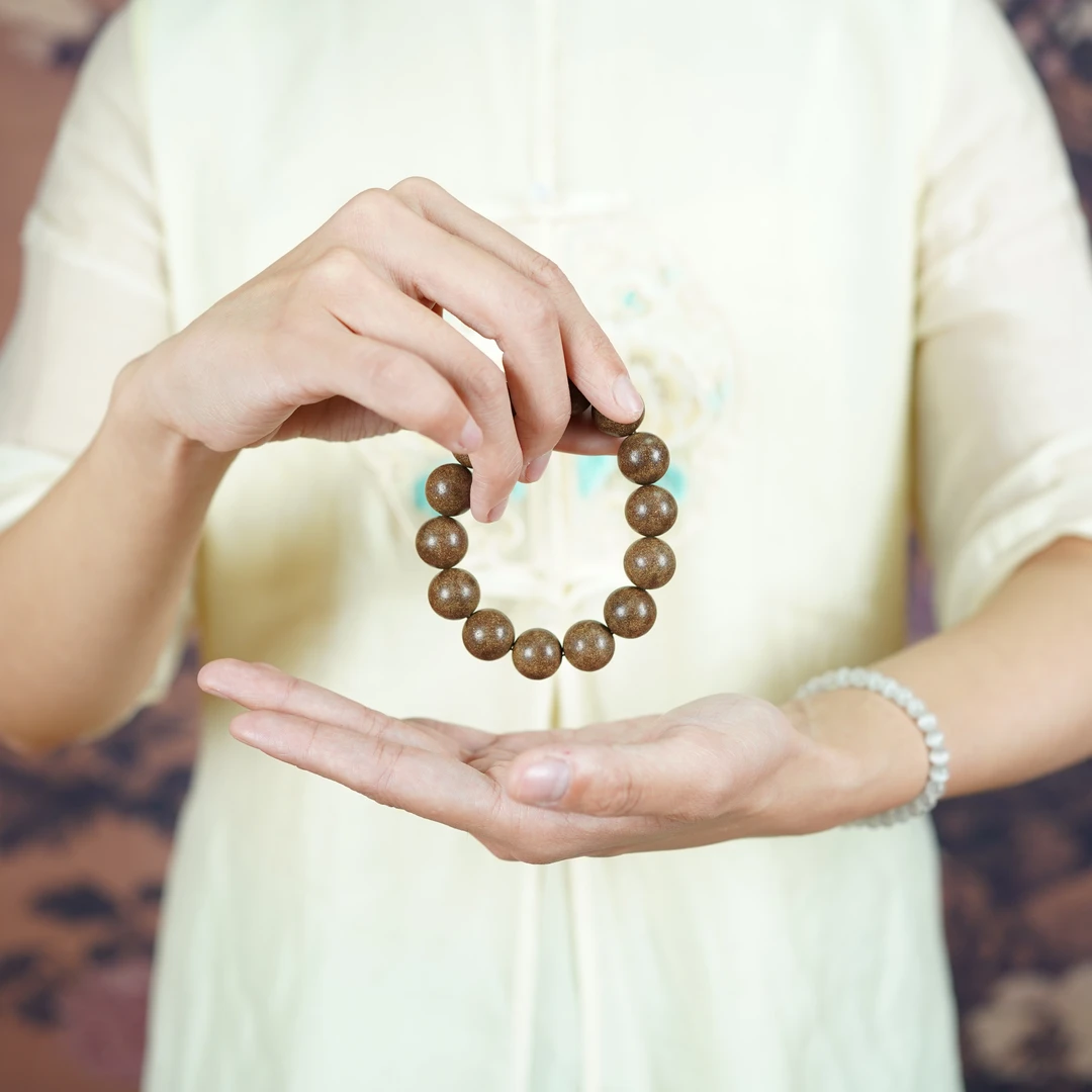 【宜香堂】茉莉乌龙天然冷凝香合香珠保养非遗手串配饰宜香堂合香珠