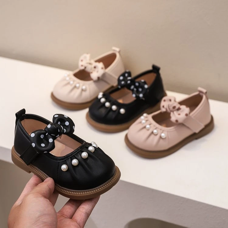 女童皮鞋0-1到3岁女宝宝公主鞋软底婴儿学步鞋小女孩防滑单鞋G-2