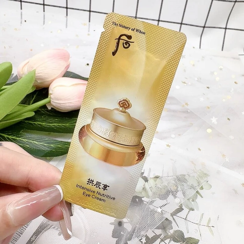 THE WHOO/后拱辰享眼霜小样1ml*30片便携装补水护肤润颜
