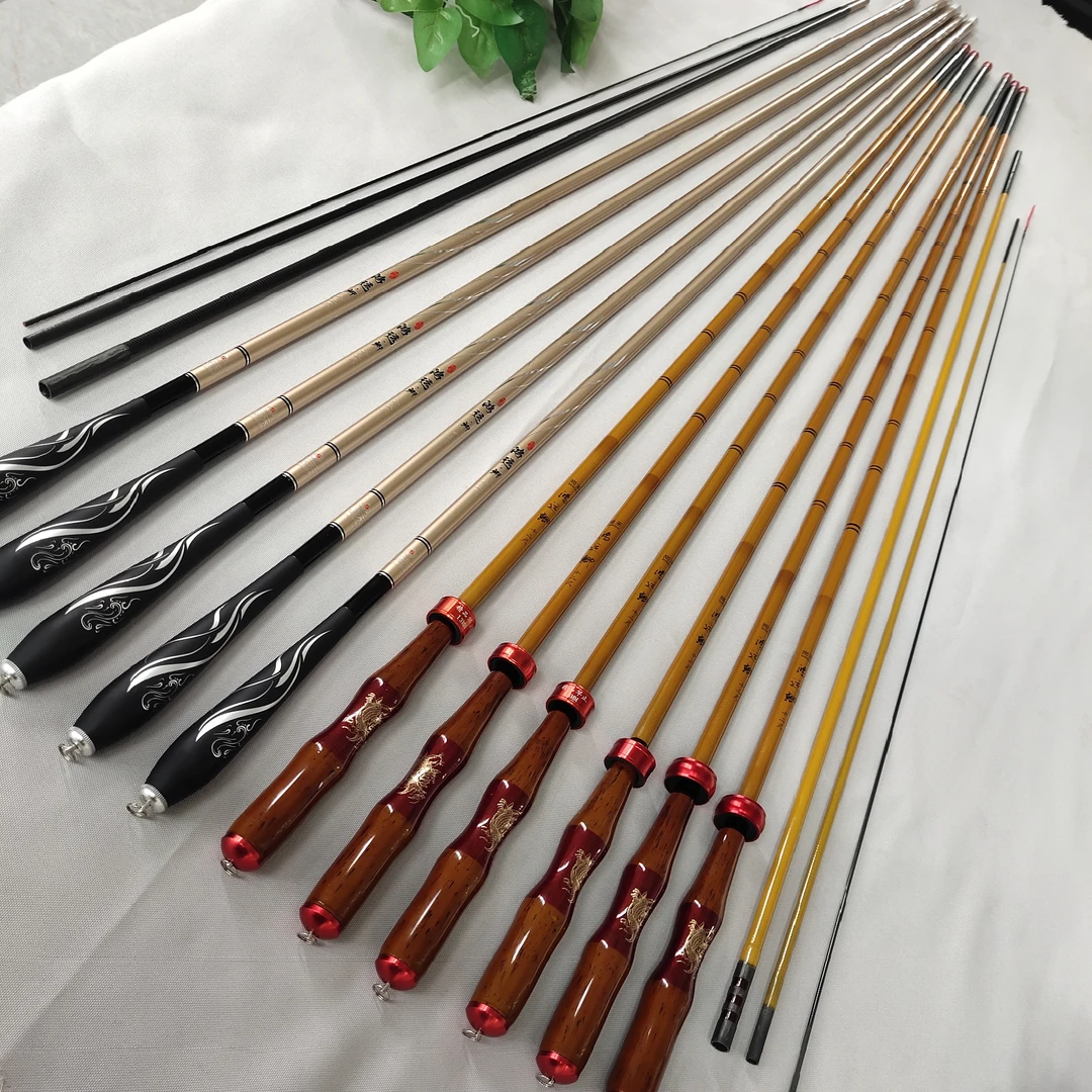 鸿运鲫鱼竿超轻超细28调鲫鱼竿长节竿高碳素台钓竿钢筋竿鲫鲤综合