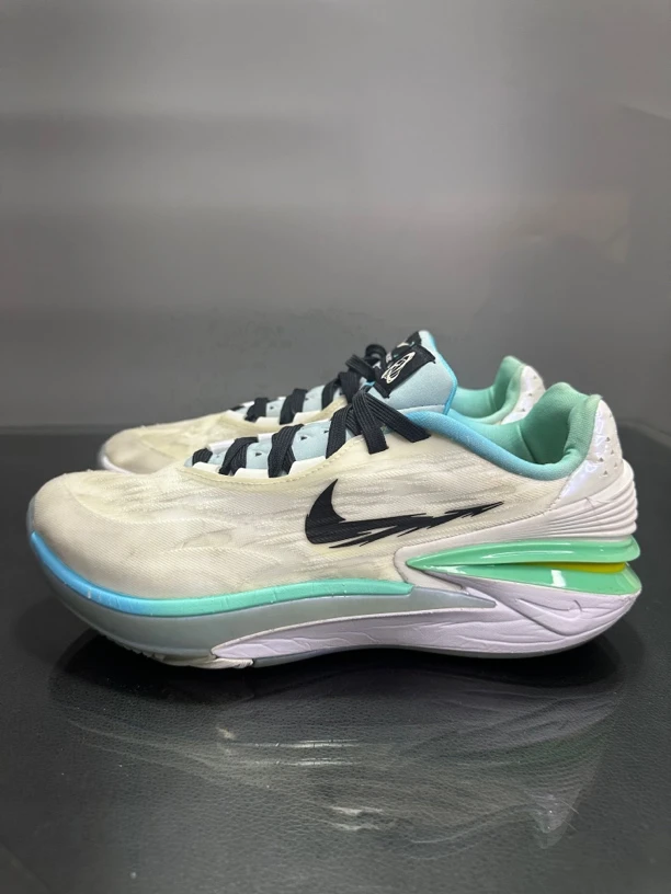 41码 90新 耐克Nike GTcut2白绿 卓越灵感 实战篮球鞋