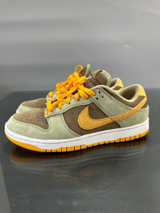 40码 98新 耐克Nike Dunk 橄榄橙色 板鞋 低帮