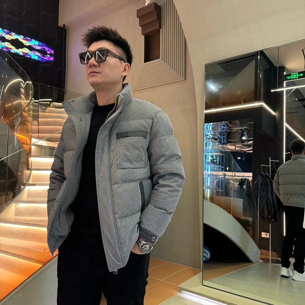 618大促-男士休闲时尚兔毛羽绒服-06103