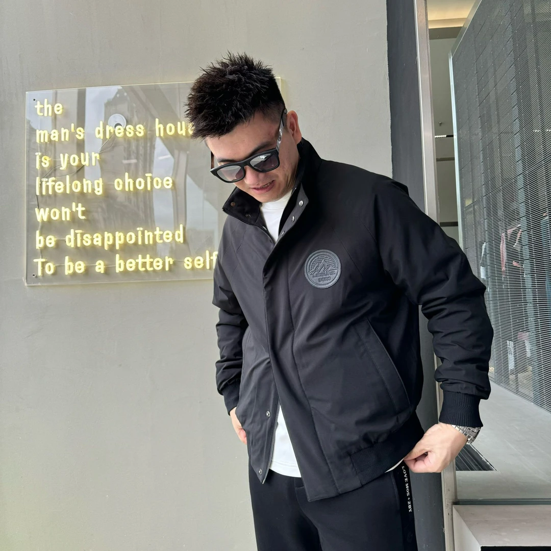 618大促-男士休闲时尚立领夹克-0M071