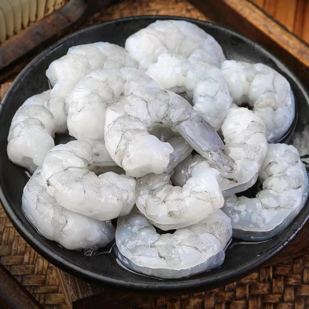 【4包4斤手剥大虾仁】现剥大个新鲜大虾仁速冻肉质紧实海虾仁送磷虾