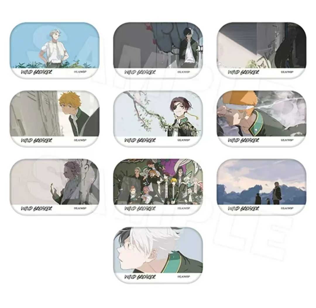 防风铃 CloverWorks ED场面写方吧唧徽章 【盲袋代拆】