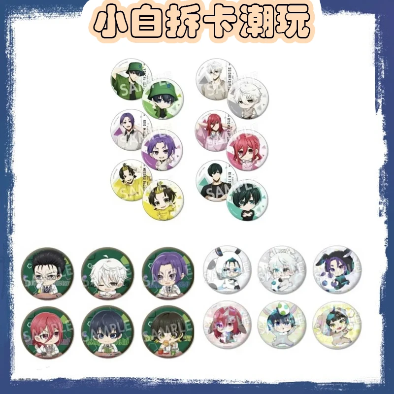 蓝锁 蓝色监狱大解剖展正比+q版、制服复活节吧唧（盲盒拆包）